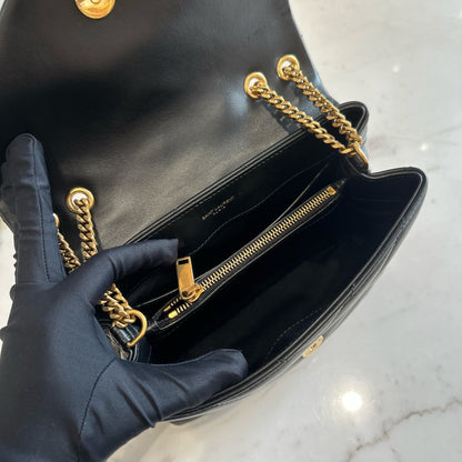 YSL Lou Small In Black GHW
