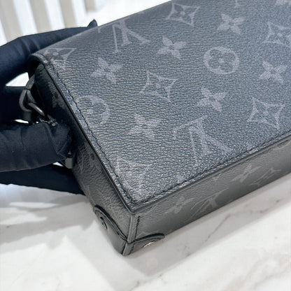LV Steamer Wearable Wallet in Monogram Eclipse