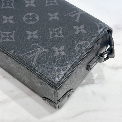 LV Steamer Wearable Wallet in Monogram Eclipse