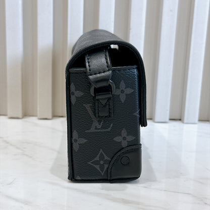 LV Steamer Wearable Wallet in Monogram Eclipse