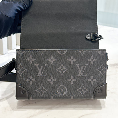 LV Steamer Wearable Wallet in Monogram Eclipse