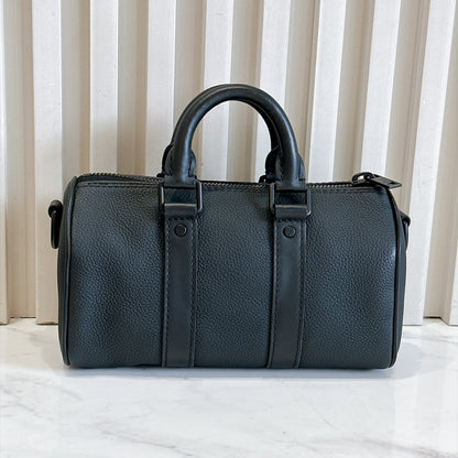 LV Keepall XS in Black Aerogram