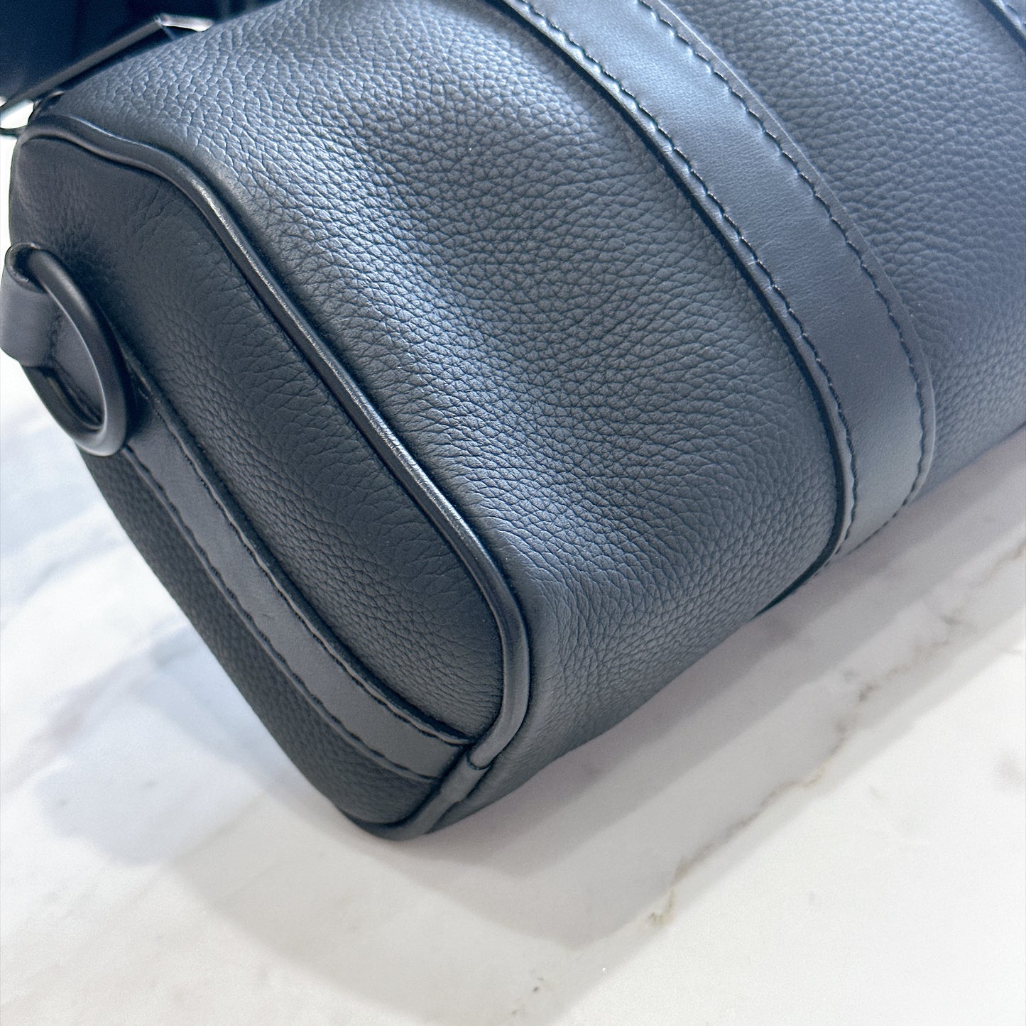 LV Keepall XS in Black Aerogram