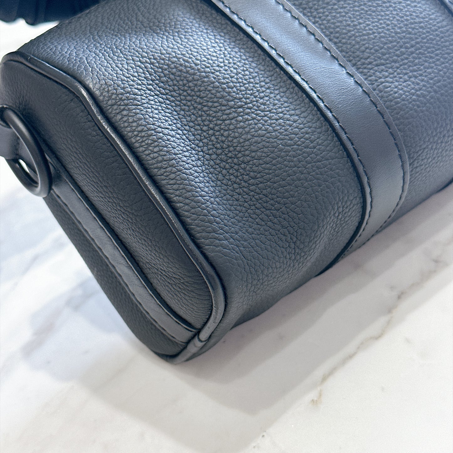 LV Keepall XS in Black Aerogram