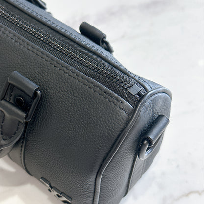 LV Keepall XS in Black Aerogram