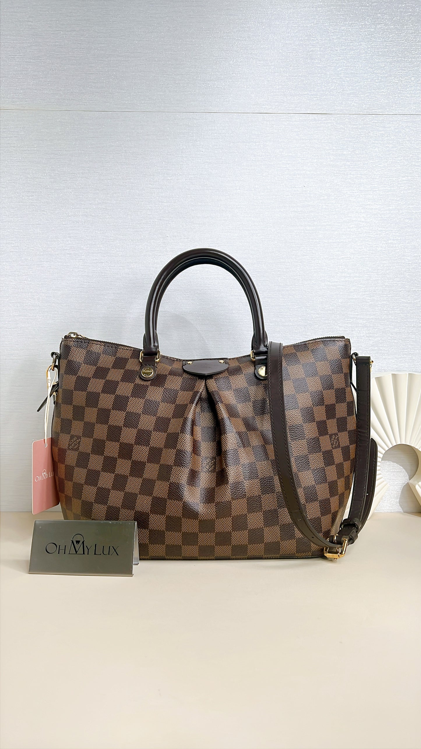 LV Damier Ebene Siena PM