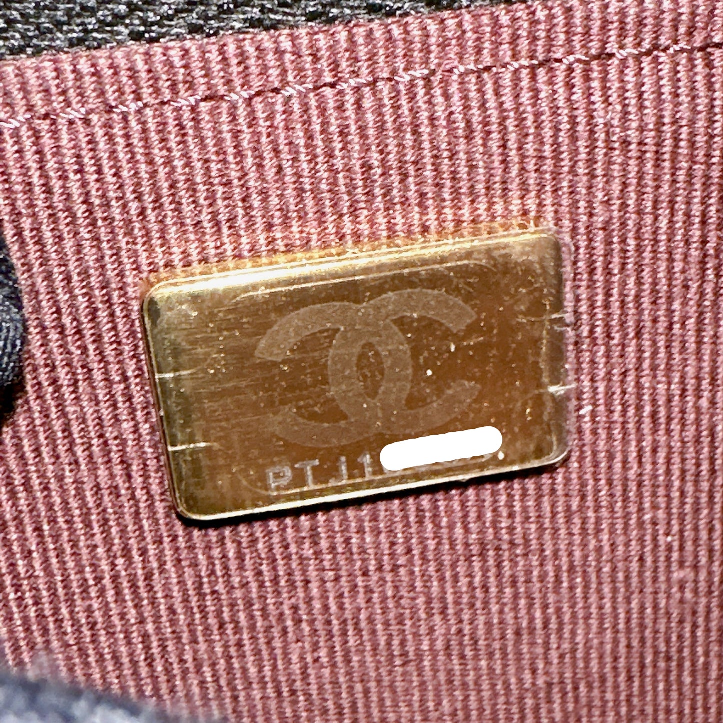 Chanel Turn Lock CC WOC in Black GHW