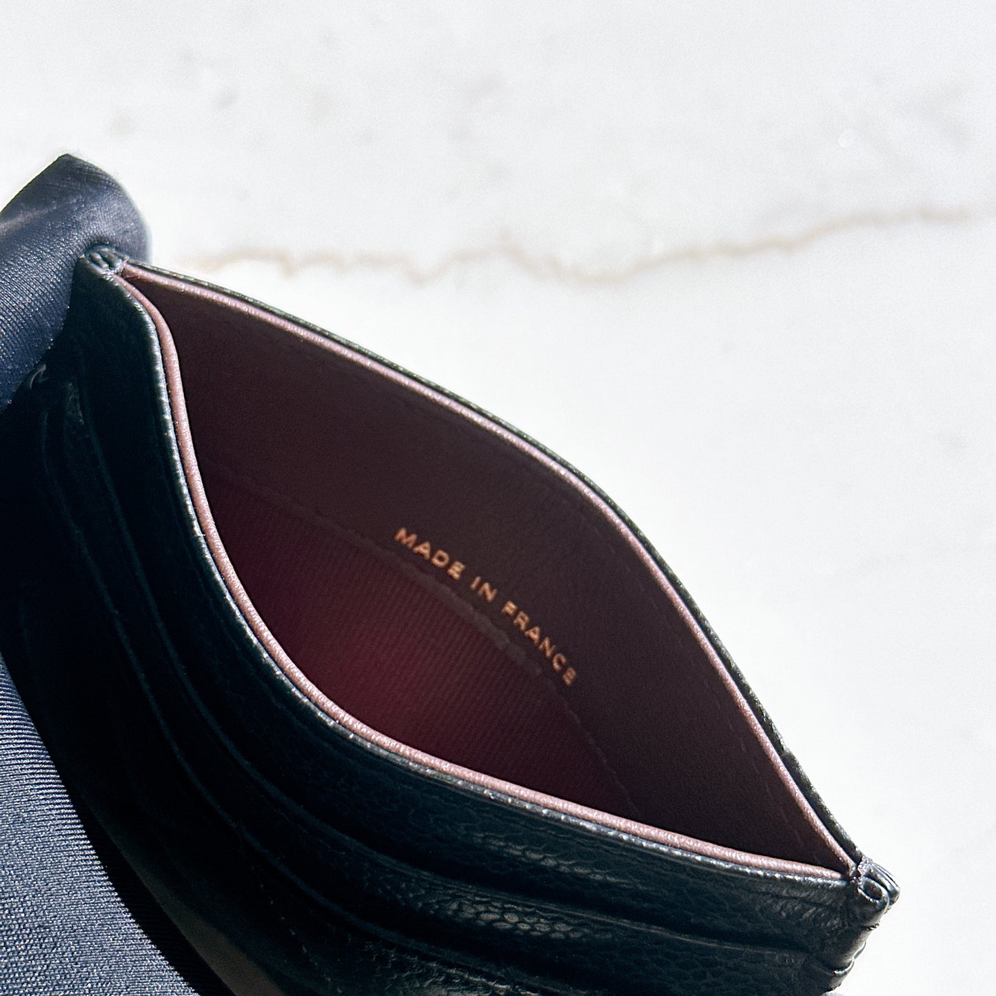 Chanel Classic Card Holder in Black Caviar