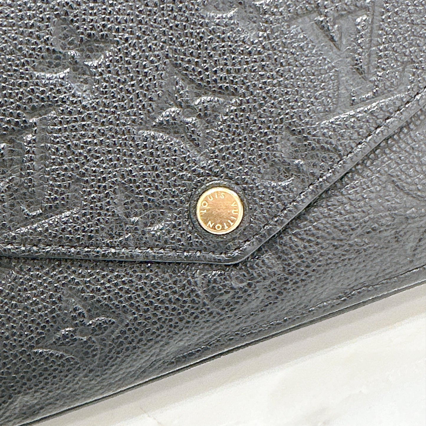 LV Monogram Empriente Felicie Pochette in Black