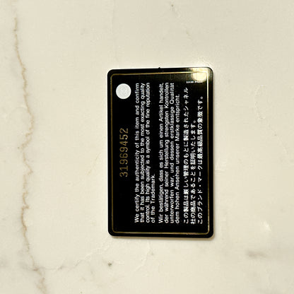 Chanel Classic Card Holder in Black Caviar