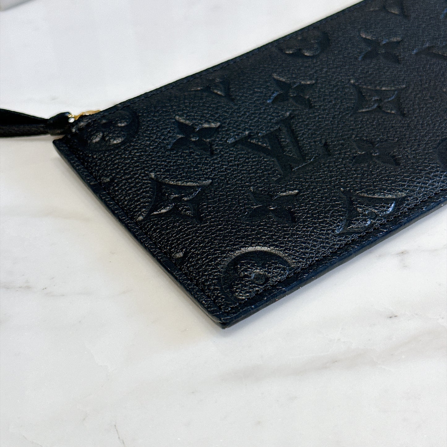 LV Monogram Empriente Felicie Pochette in Black