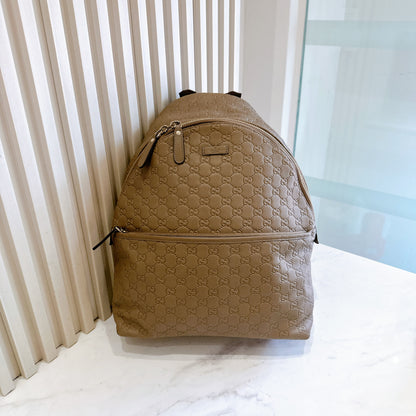 Gucci Guccissima Backpack in Brown