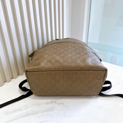 Gucci Guccissima Backpack in Brown