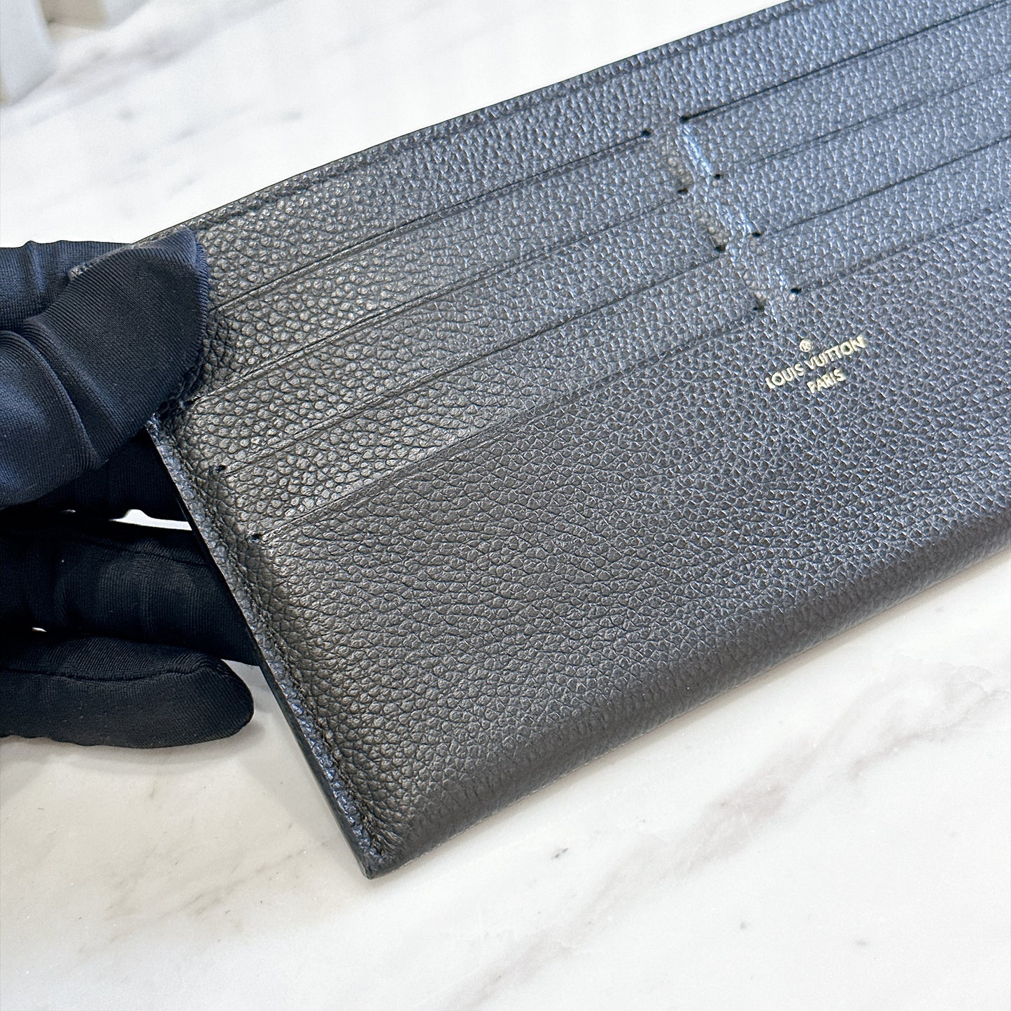 LV Monogram Empriente Felicie Pochette in Black