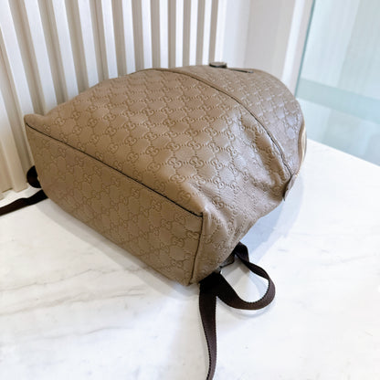 Gucci Guccissima Backpack in Brown