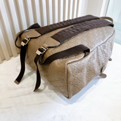 Gucci Guccissima Backpack in Brown