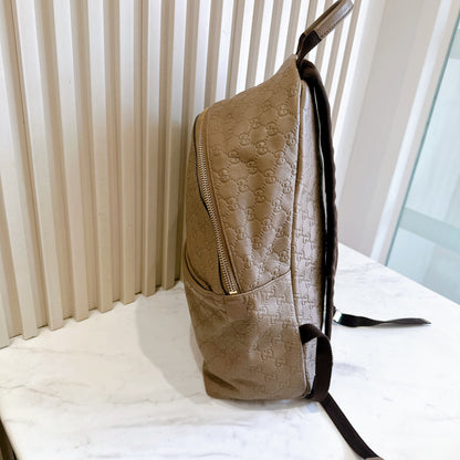 Gucci Guccissima Backpack in Brown