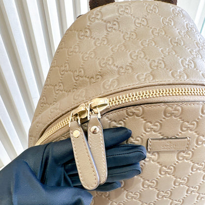 Gucci Guccissima Backpack in Brown