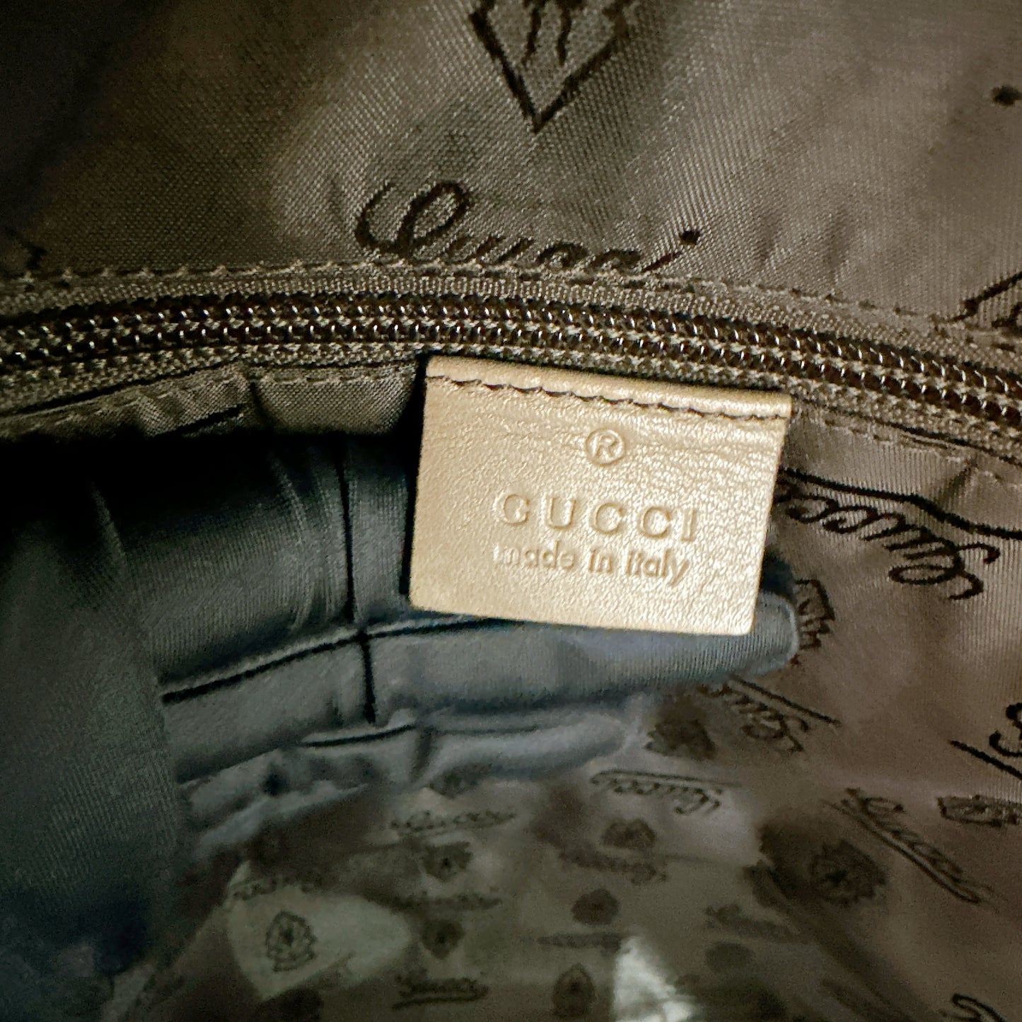 Gucci Guccissima Backpack in Brown