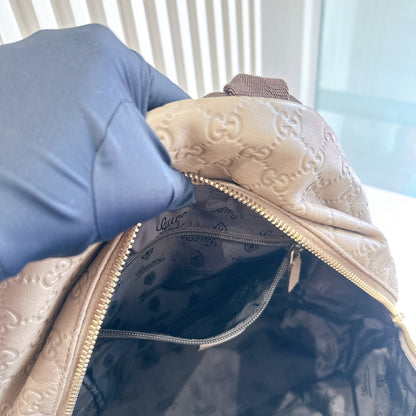 Gucci Guccissima Backpack in Brown