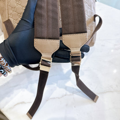 Gucci Guccissima Backpack in Brown