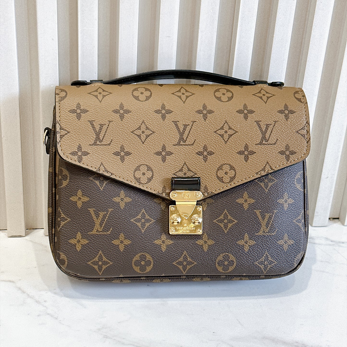LV Monogram Reverse Pochette Metis