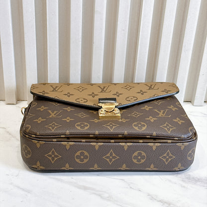 LV Monogram Reverse Pochette Metis
