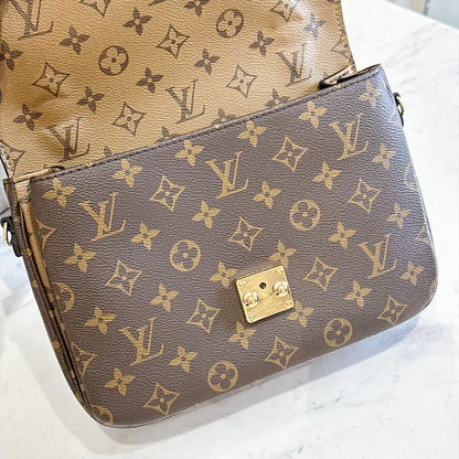 LV Monogram Reverse Pochette Metis