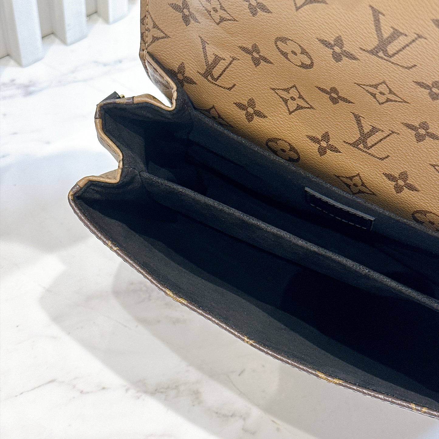 LV Monogram Reverse Pochette Metis