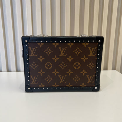 LV Monogram Macassar Clutch Box