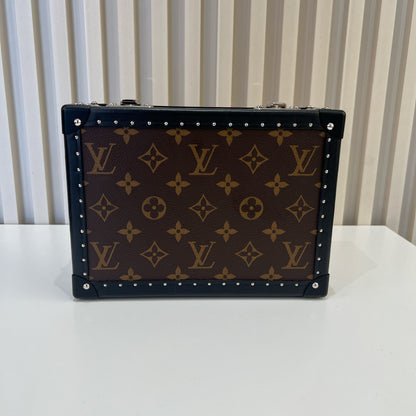 LV Monogram Macassar Clutch Box
