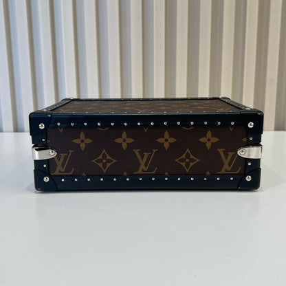 LV Monogram Macassar Clutch Box