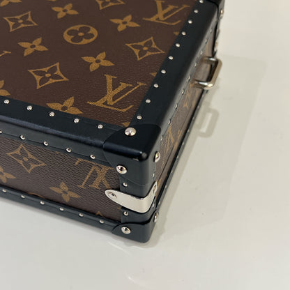 LV Monogram Macassar Clutch Box