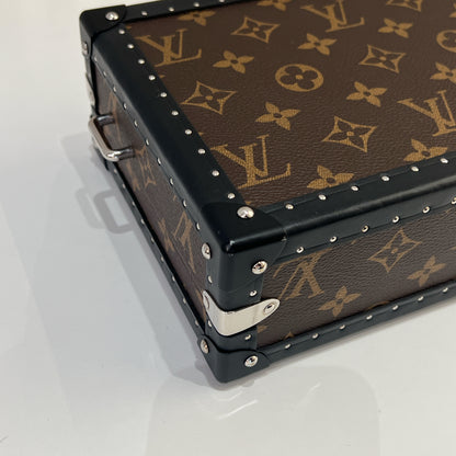 LV Monogram Macassar Clutch Box