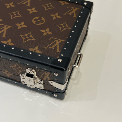 LV Monogram Macassar Clutch Box