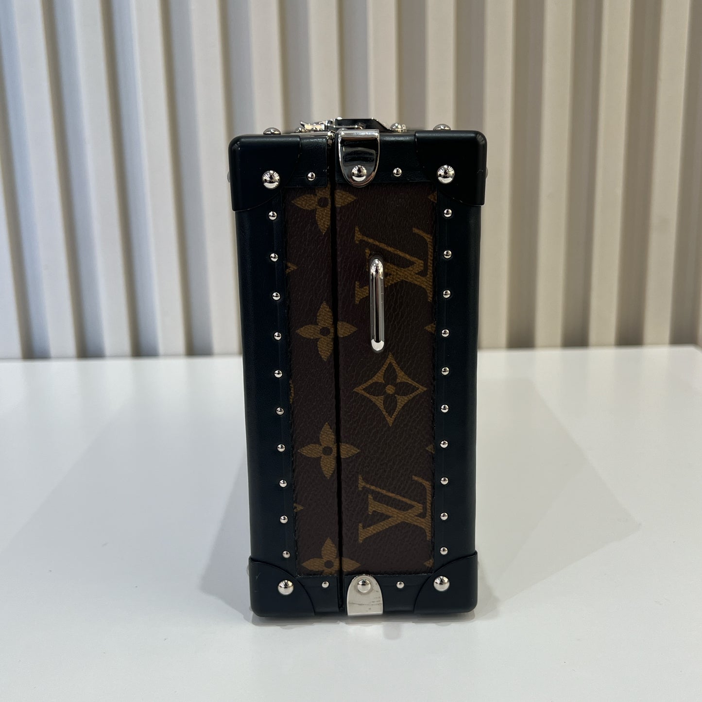 LV Monogram Macassar Clutch Box