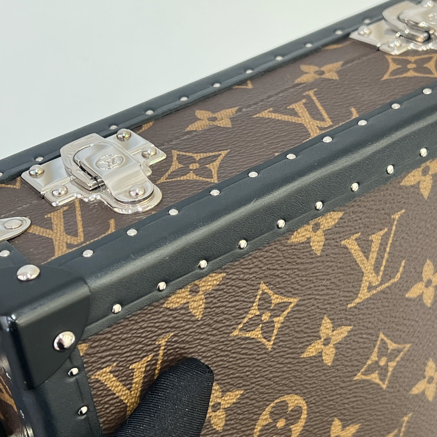 LV Monogram Macassar Clutch Box