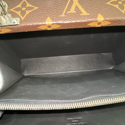 LV Monogram Macassar Clutch Box
