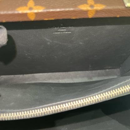 LV Monogram Macassar Clutch Box