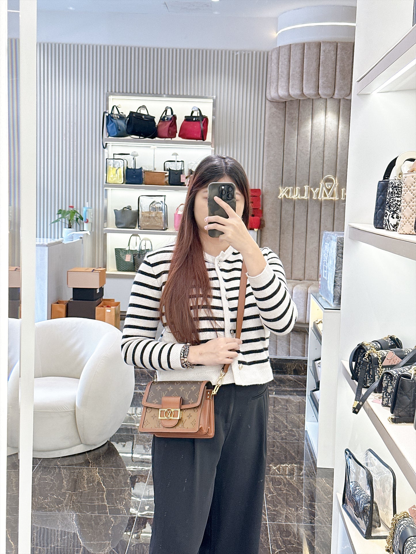 LV Monogram Mini Dauphine