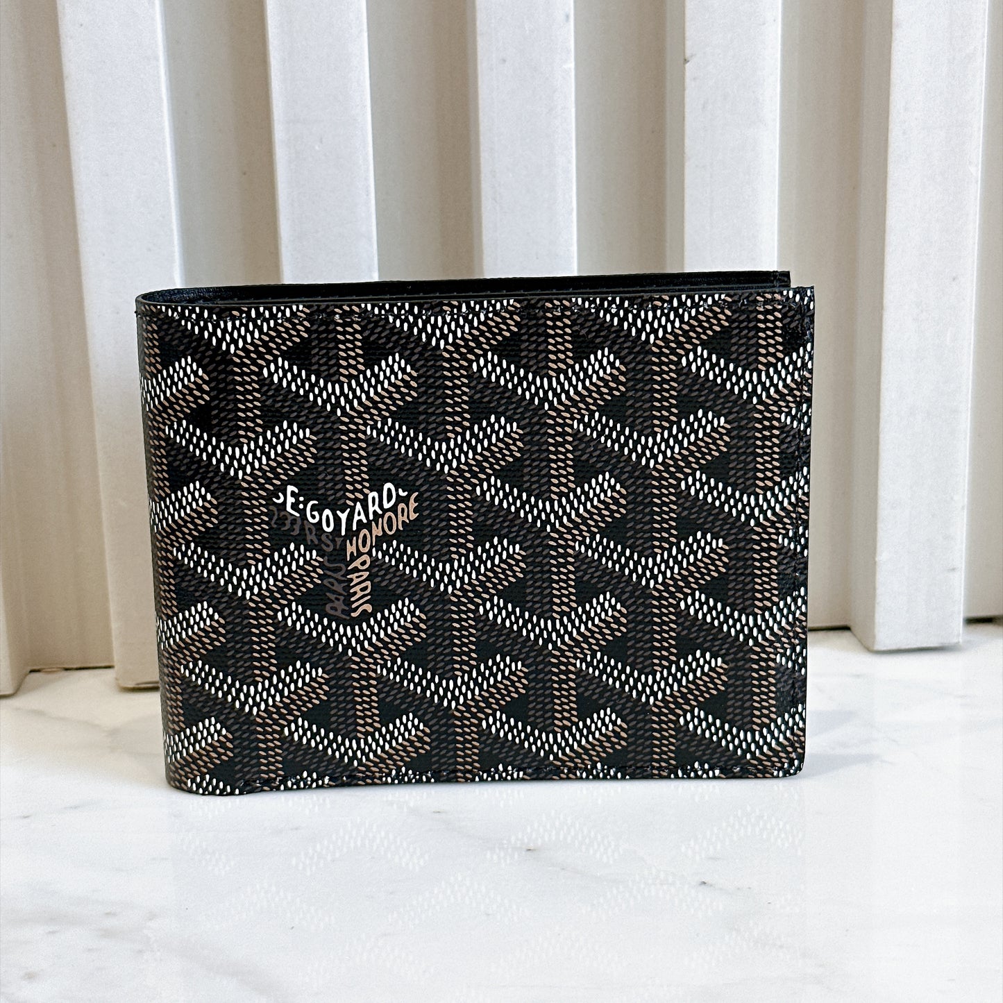 Goyard Victoire Wallet in Black