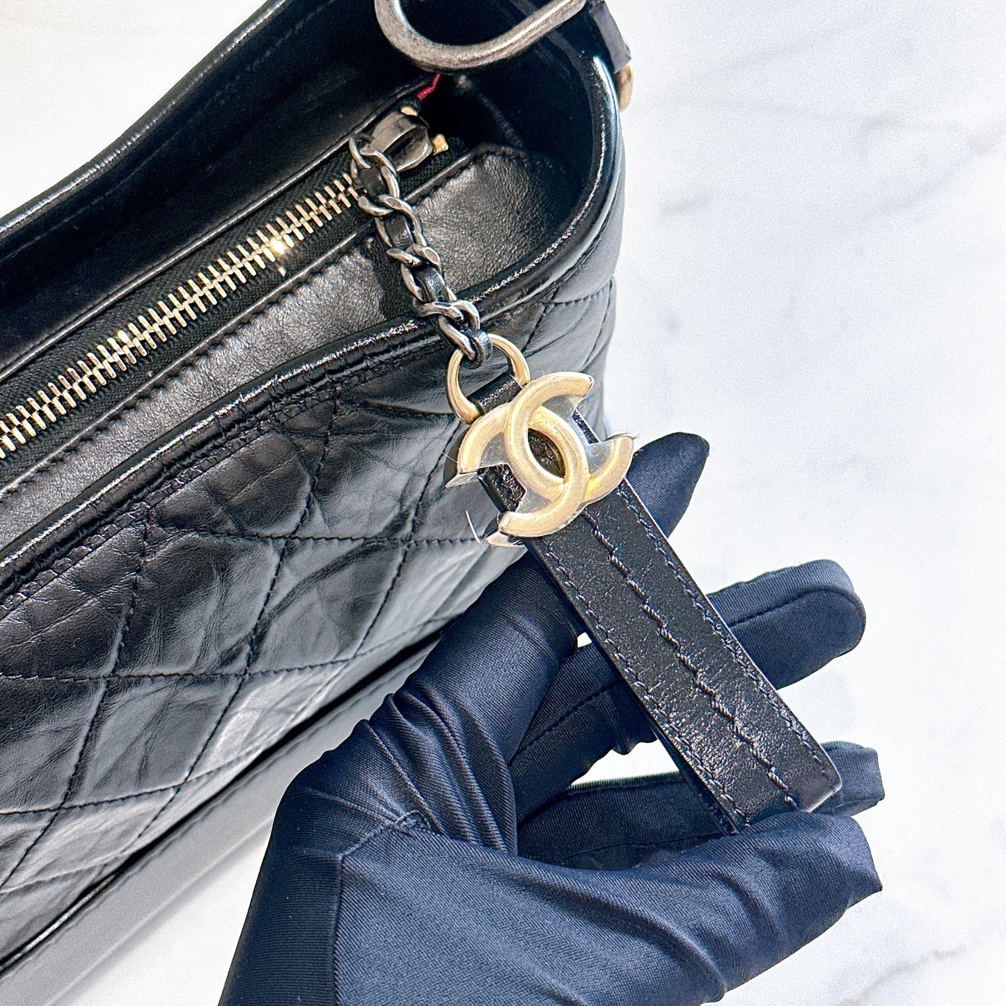 Chanel Gabrielle Small in Black