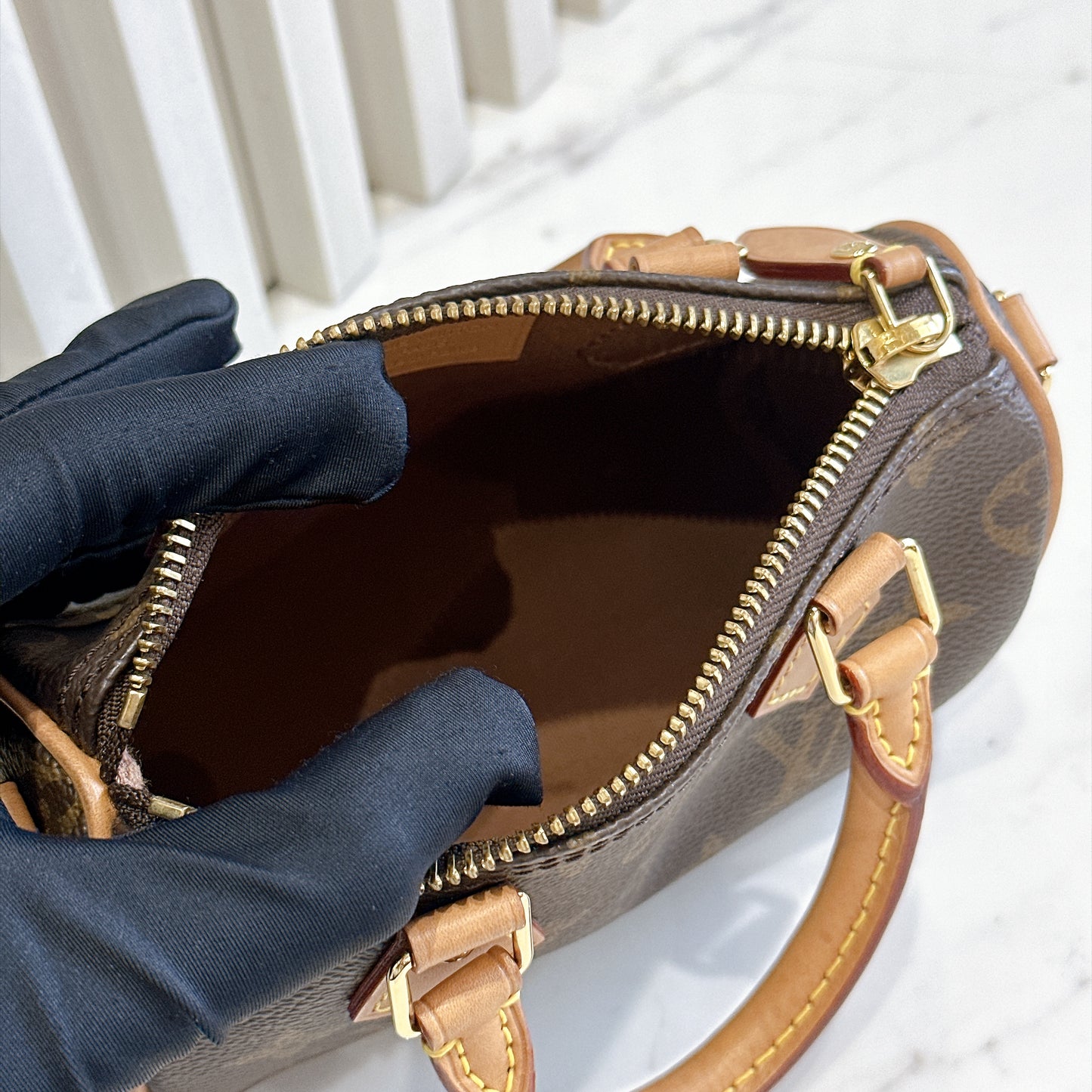 LV Monogram Nano Speedy