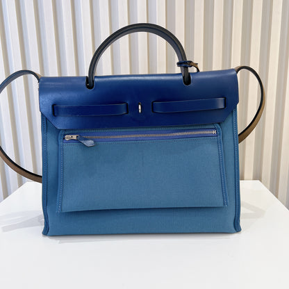 Hermes Herbag 31 in Blue