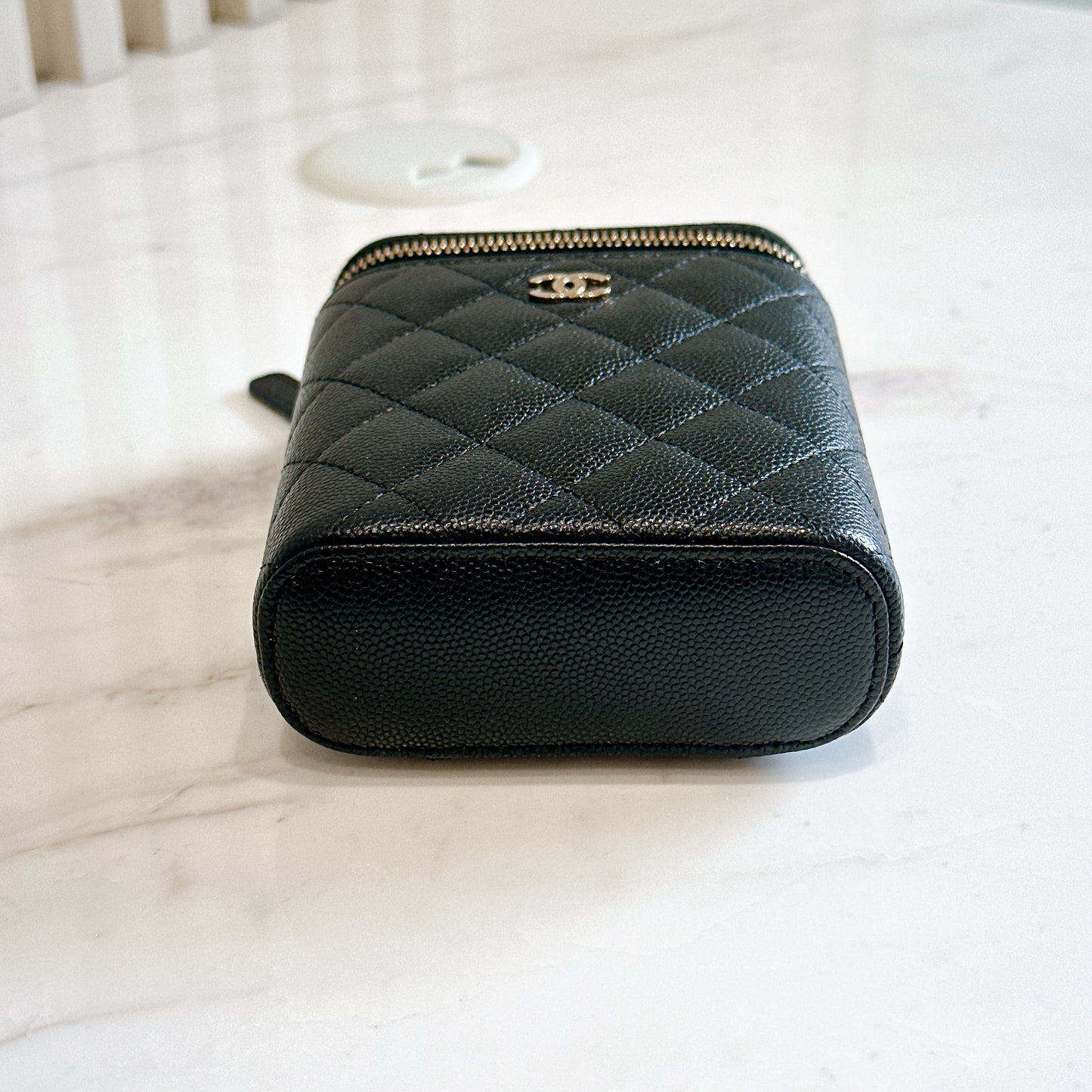 Chanel Vertical Quilted Mini Vanity