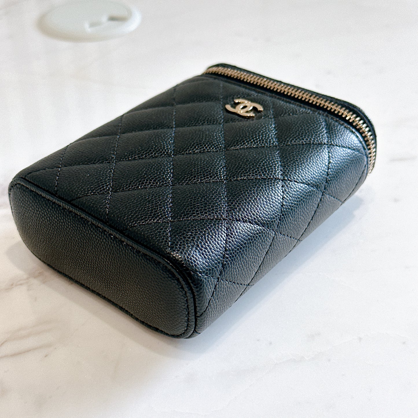 Chanel Vertical Quilted Mini Vanity