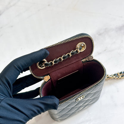 Chanel Vertical Quilted Mini Vanity