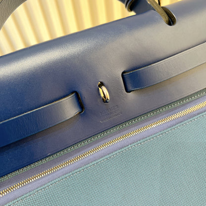 Hermes Herbag 31 in Blue