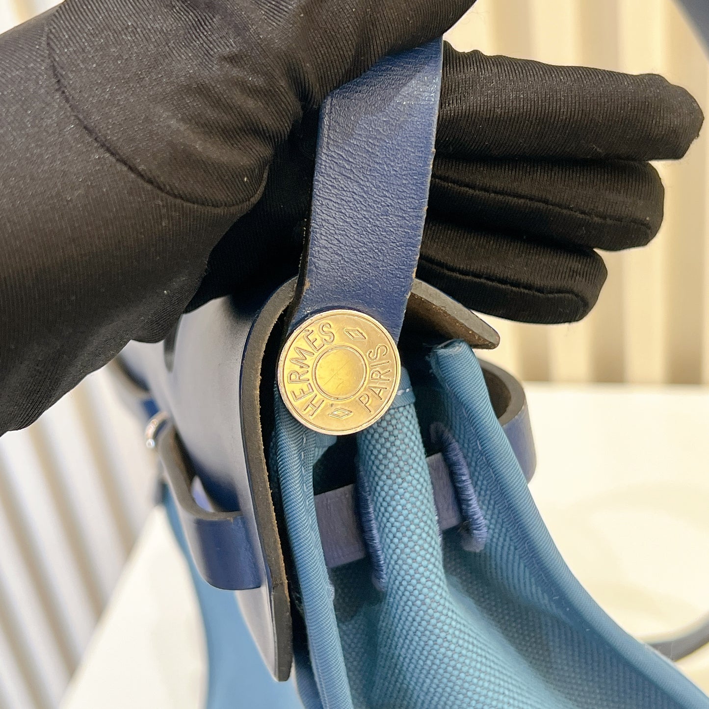 Hermes Herbag 31 in Blue