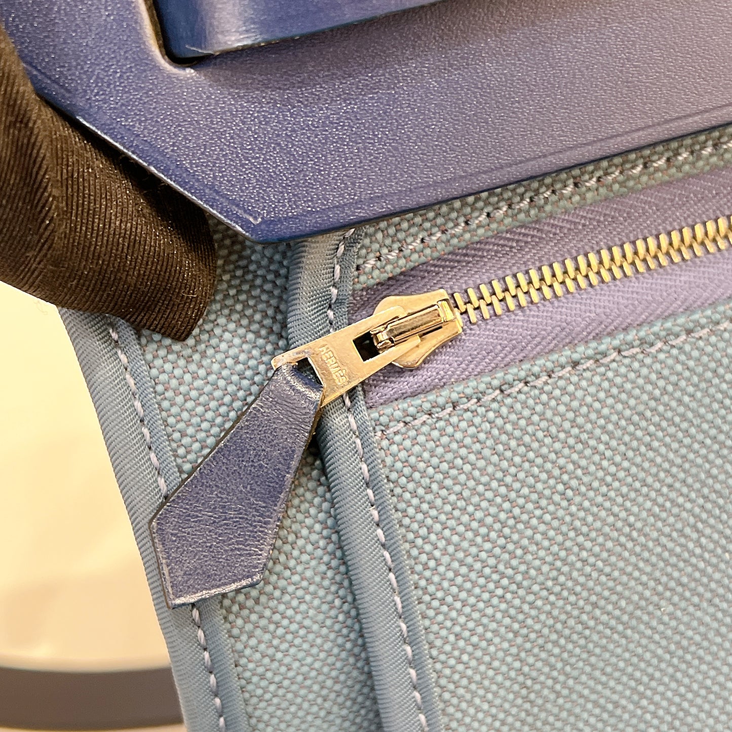 Hermes Herbag 31 in Blue
